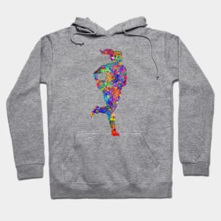 Rugby player girl Hoodie